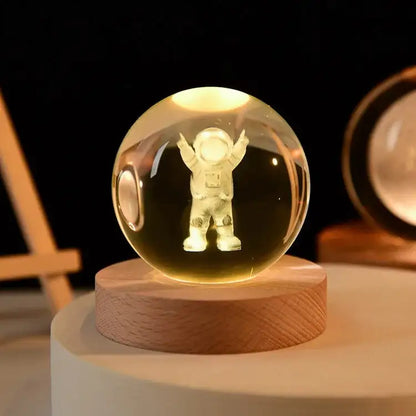 3D Crystal Ball Solar System