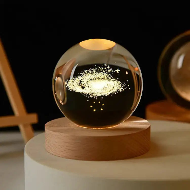 3D Crystal Ball Solar System