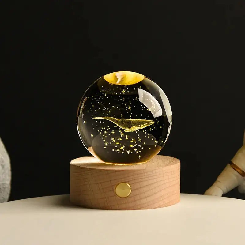 3D Crystal Ball Solar System