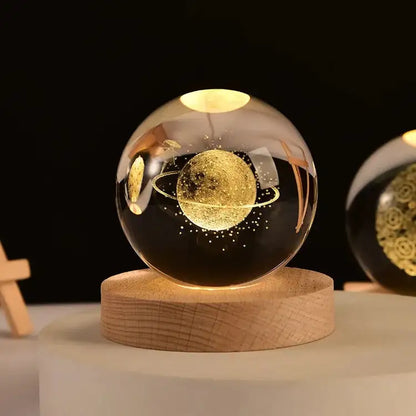 3D Crystal Ball Solar System