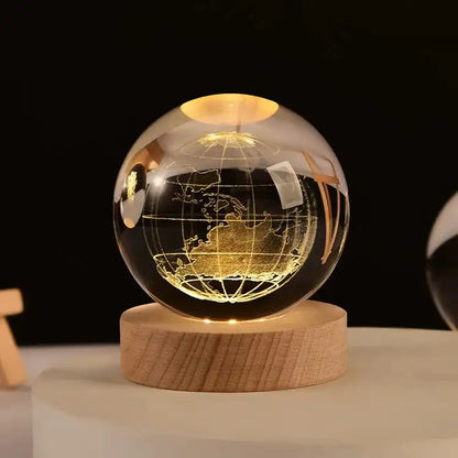 3D Crystal Ball Solar System